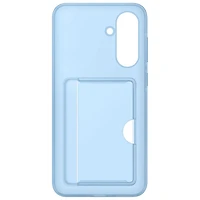 Étui rigide ajusté à fentes pour cartes de Samsung pour Galaxy A36 - Bleu