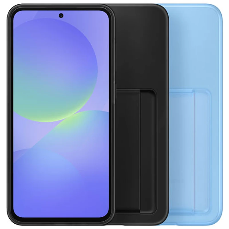 Étui rigide ajusté à fentes pour cartes de Samsung pour Galaxy A36 - Bleu