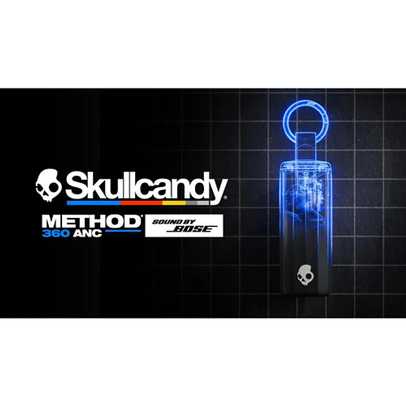 Écouteurs boutons 100 % sans fil à suppression du bruit Method 360 de Skullcandy avec son de Bose - Os