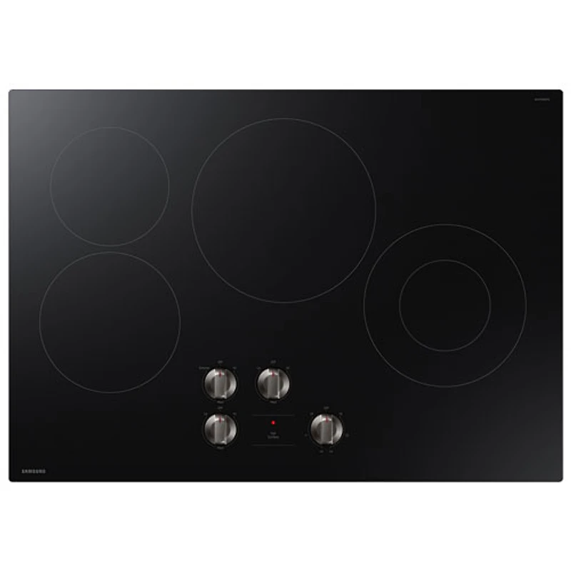Surface de cuisson électrique de 30 po à 4 éléments de Samsung (NZ30FG5332RKAA) - Noir