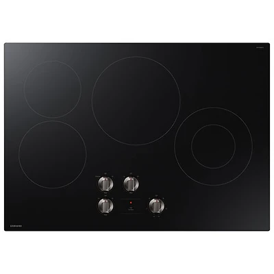 Surface de cuisson électrique de 30 po à 4 éléments de Samsung (NZ30FG5332RKAA) - Noir