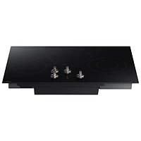 Surface de cuisson électrique de 30 po à 4 éléments de Samsung (NZ30FG5332RKAA) - Noir