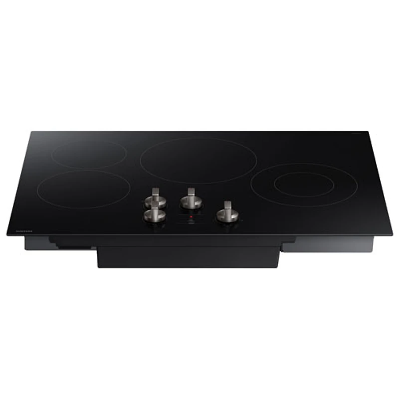 Surface de cuisson électrique de 30 po à 4 éléments de Samsung (NZ30FG5332RKAA) - Noir