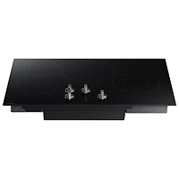 Surface de cuisson électrique de 30 po à 4 éléments de Samsung (NZ30FG5332RKAA) - Noir