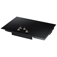 Surface de cuisson électrique de 30 po à 4 éléments de Samsung (NZ30FG5332RKAA) - Noir