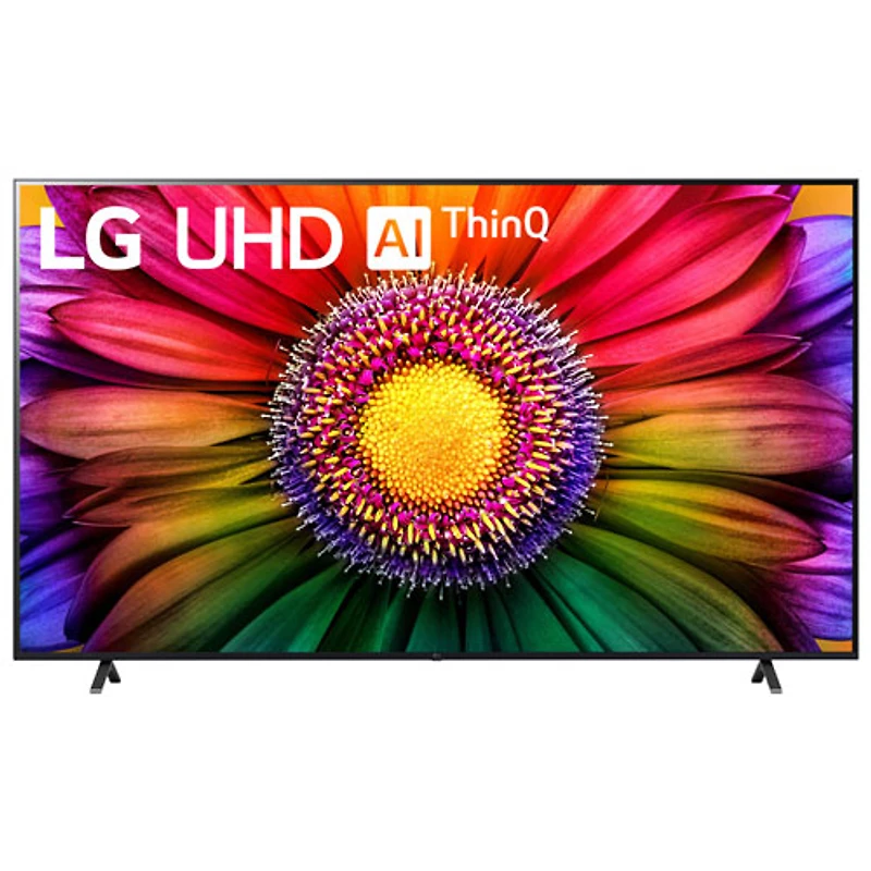 Téléviseur intelligent DEL HDR UHD 4K AI UR80 de 86 po de LG (86UR8000AUA) - 2025