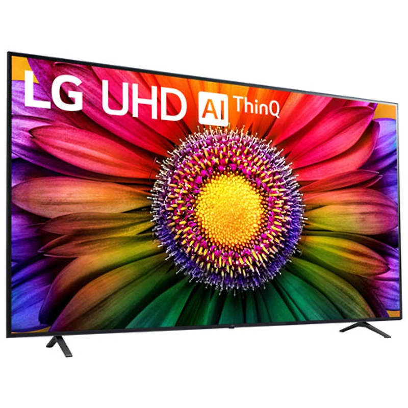 Téléviseur intelligent DEL HDR UHD 4K AI UR80 de 86 po de LG (86UR8000AUA) - 2025