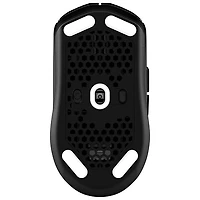 Souris de jeu sans fil de 12 000 ppp Pulsefire Fuse de HyperX - Noir