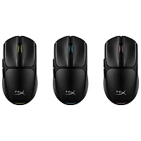 Souris de jeu sans fil de 12 000 ppp Pulsefire Fuse de HyperX - Noir