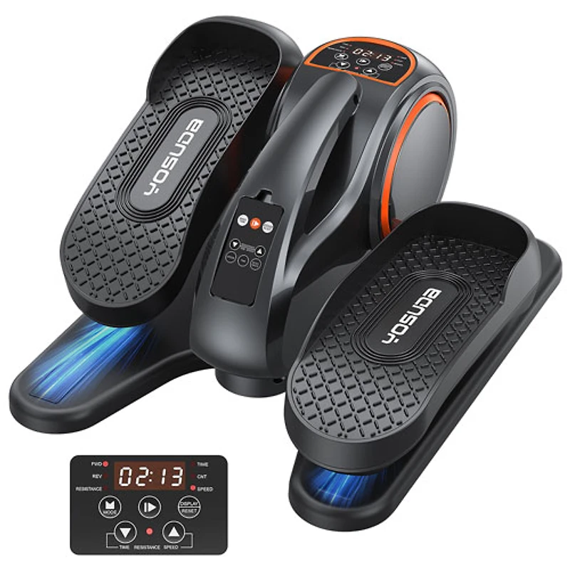 Appareil elliptique compact pour dessous de bureau E5 de Yosuda