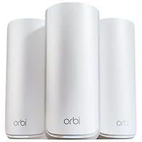 Système Wi-Fi 7 maillé pour maison intégrale Orbi de NETGEAR (RBE873-100CNS) - Ensemble de 3