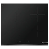 Surface de cuisson à induction de 24 po à 3 éléments de la série 800 de Bosch (NIT8461UC) - Noir