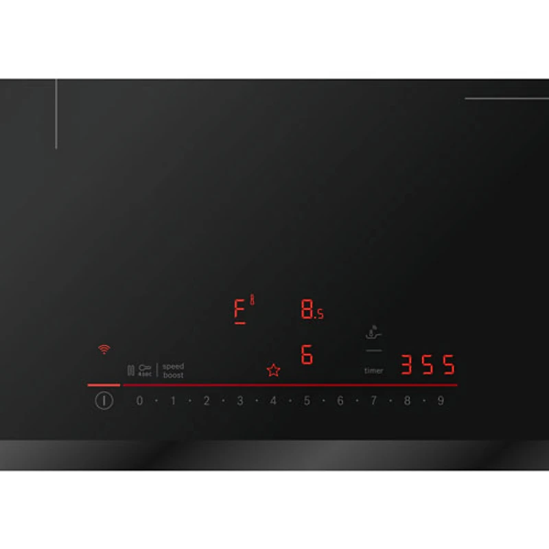 Surface de cuisson à induction de 24 po à 3 éléments de la série 800 de Bosch (NIT8461UC) - Noir
