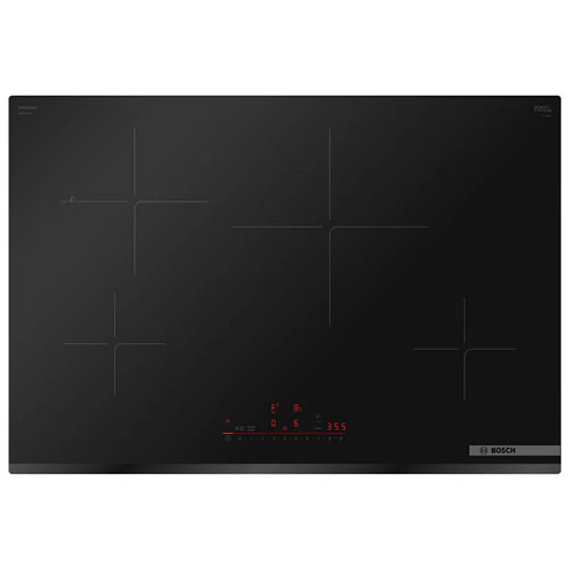 Bosch 800-Series 30" 4-Element Induction Cooktop (NIT8061UC) - Black