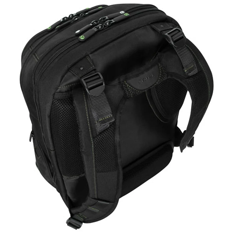 Targus Spruce EcoSmart 17.3" Laptop Commuter Backpack - Black