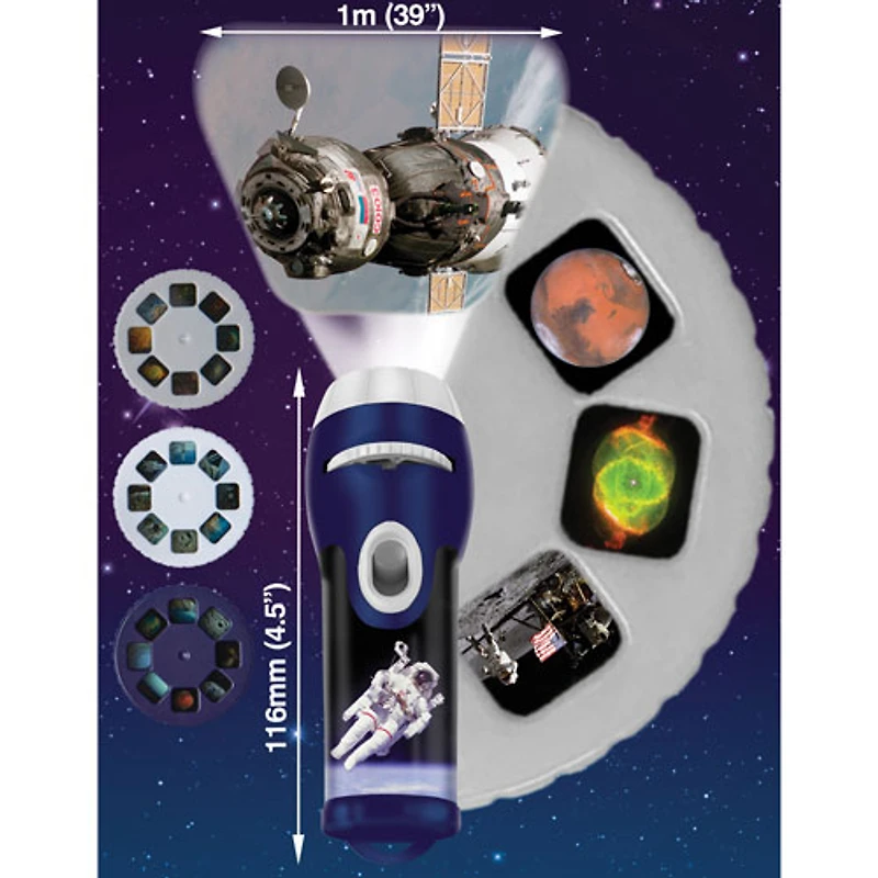 Lampe de poche et projecteur Espace de Brainstorm