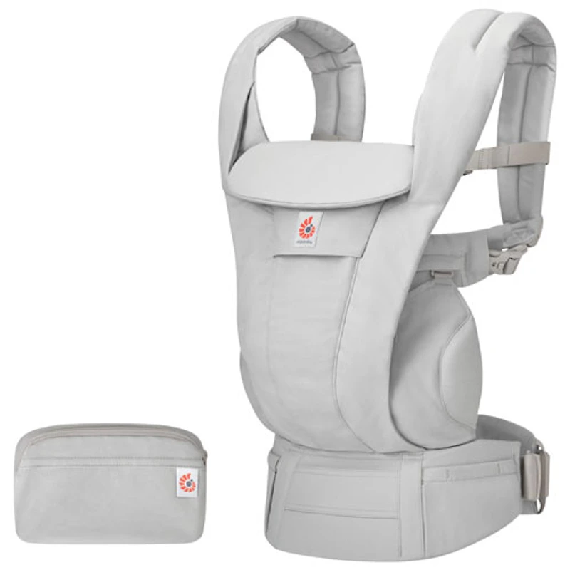 Ergobaby Omni Deluxe Cotton Four Position Baby Carrier - Pearl Grey