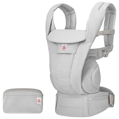 Ergobaby Omni Deluxe Cotton Four Position Baby Carrier - Pearl Grey