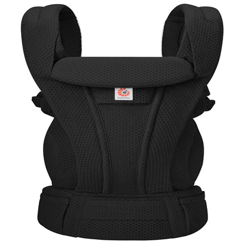 Porte-bébé à quatre positions en filet Omni Deluxe d'Ergobaby - Noir onyx