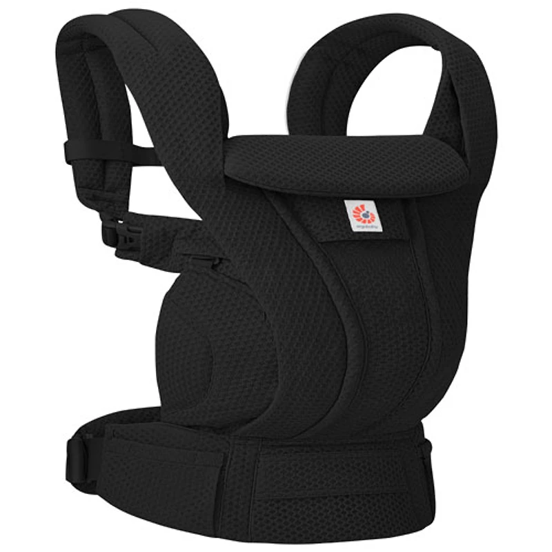 Porte-bébé à quatre positions en filet Omni Deluxe d'Ergobaby - Noir onyx