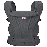 Porte-bébé à quatre positions en filet Omni Deluxe d'Ergobaby - Gris graphite