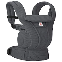 Porte-bébé à quatre positions en filet Omni Deluxe d'Ergobaby - Gris graphite