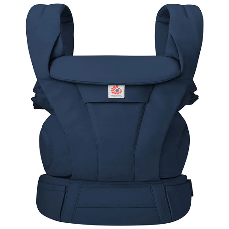Porte-bébé en coton à quatre positions Omni Deluxe d'Ergobaby - Bleu nuit