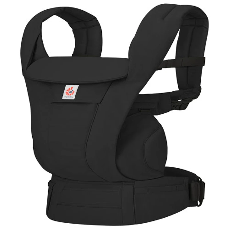 Porte-bébé en coton à quatre positions Omni Deluxe d'Ergobaby - Noir onyx