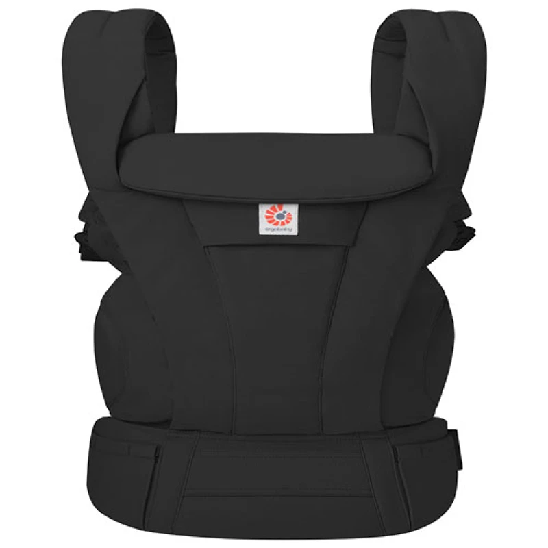 Porte-bébé en coton à quatre positions Omni Deluxe d'Ergobaby - Noir onyx
