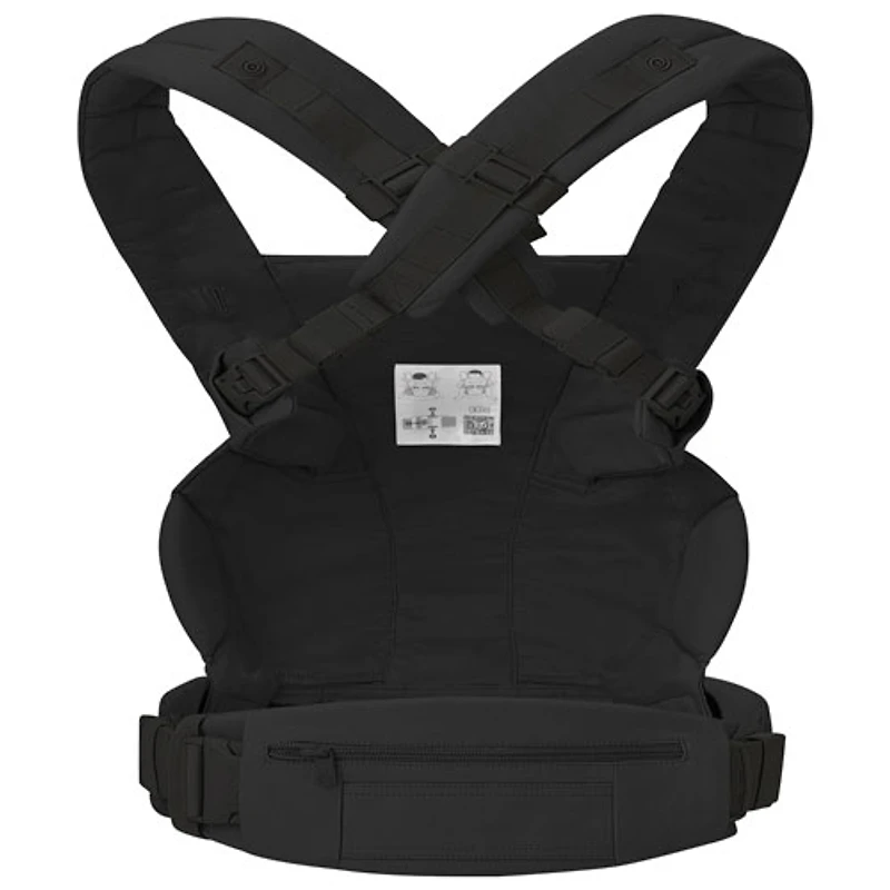 Porte-bébé en coton à quatre positions Omni Deluxe d'Ergobaby - Noir onyx