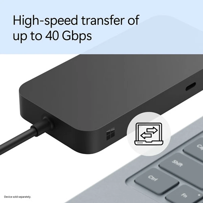 Station d'accueil Surface USB4 de Microsoft