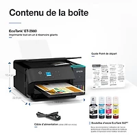 Epson EcoTank ET-2980 Wireless All-In-One Supertank Inkjet Printer - Black