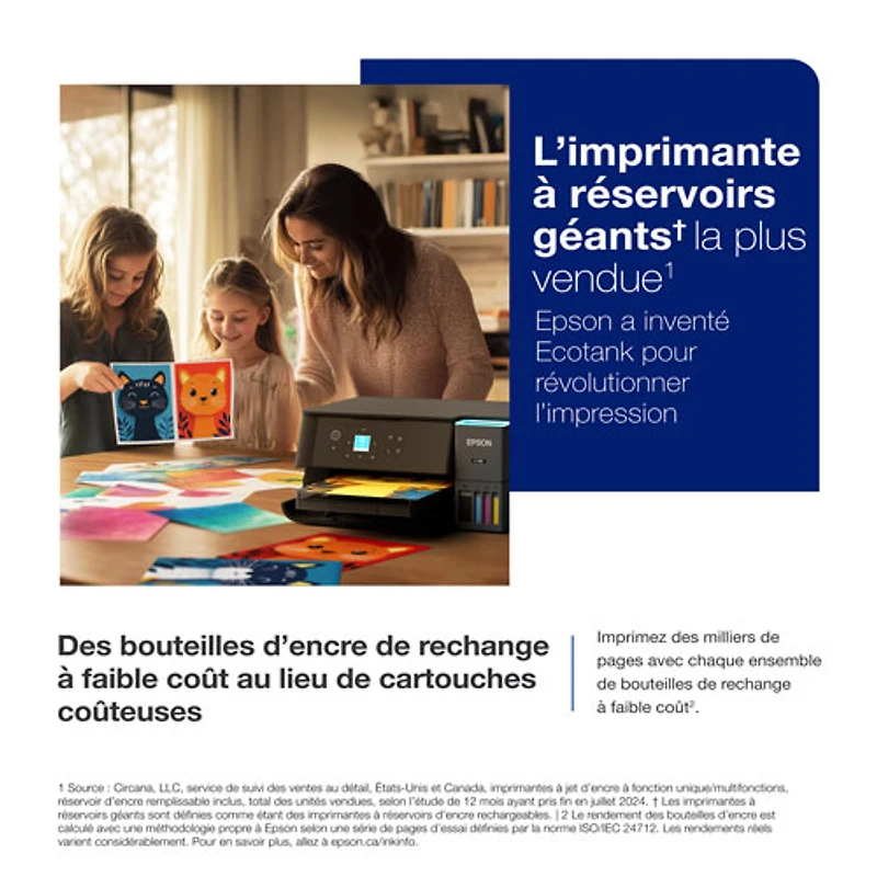 Epson EcoTank ET-2980 Wireless All-In-One Supertank Inkjet Printer - Black