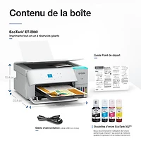 Epson EcoTank ET-2980 Wireless All-In-One Supertank Inkjet Printer - White