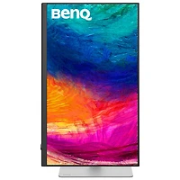Moniteur de designer DEL IPS 5K 60 Hz de 27 po de BenQ avec temps de réponse gris à gris de 5 ms avec ports Thunderbolt 4 (PD2730S) - Argenté