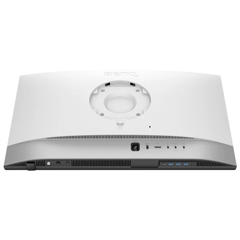 Moniteur de designer DEL IPS 5K 60 Hz de 27 po de BenQ avec temps de réponse gris à gris de 5 ms avec ports Thunderbolt 4 (PD2730S) - Argenté