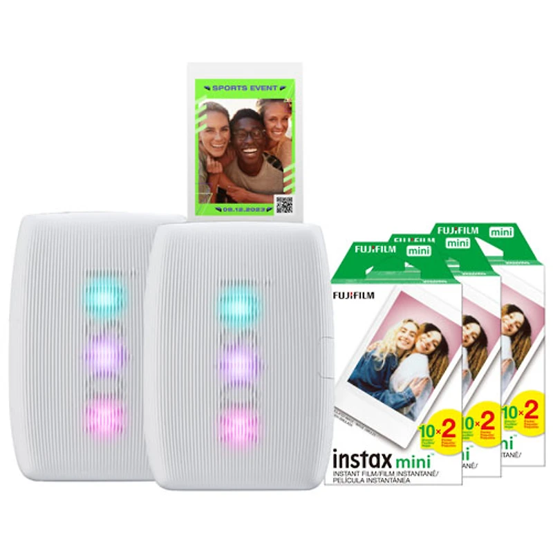Ensemble d'impression Instax Mini Link 3 Biz de Fujifilm