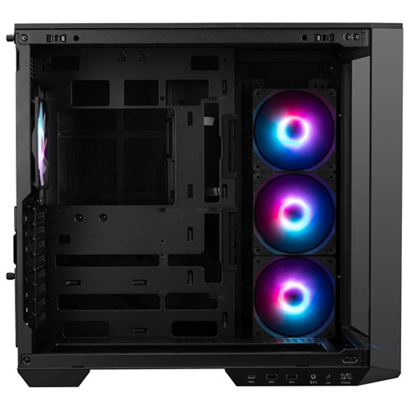 Tour d'ordinateur mi-hauteur ATX MAG Pano 100R PZ de MSI - Noir