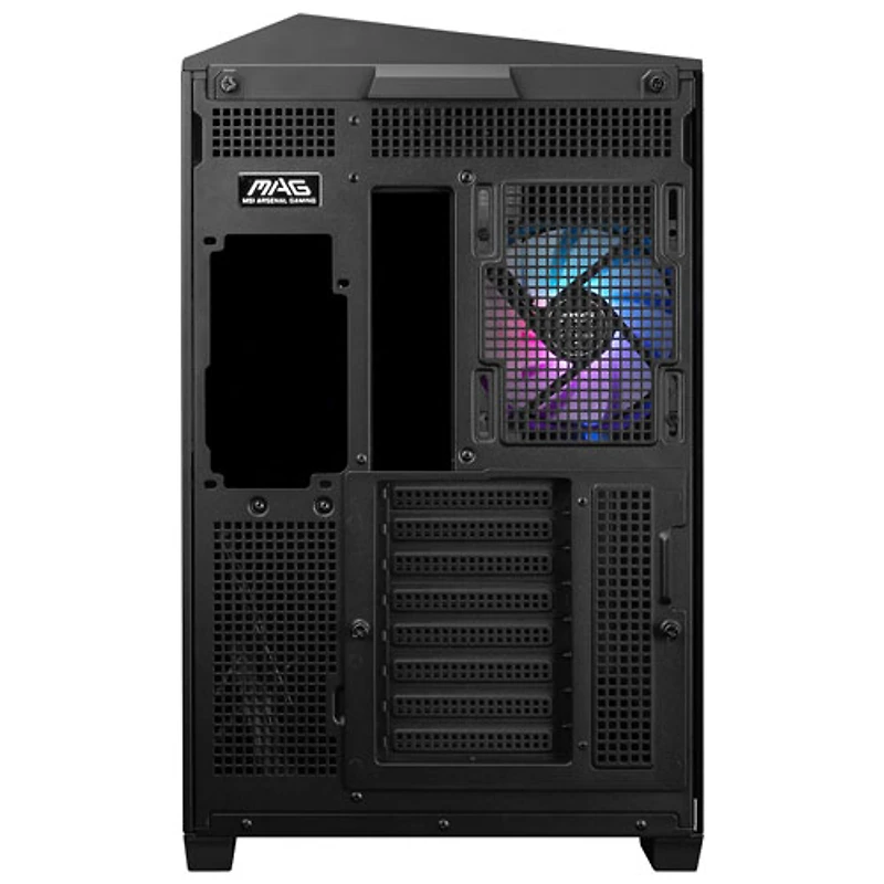 Tour d'ordinateur mi-hauteur ATX MAG Pano 100R PZ de MSI - Noir