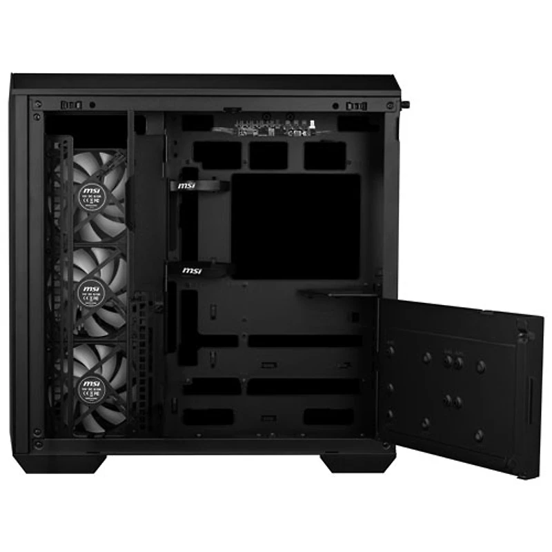 Tour d'ordinateur mi-hauteur ATX MAG Pano 100R PZ de MSI - Noir