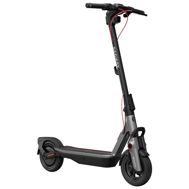 Segway F3 Pro Electric Scooter (1200 W Motor / 70km Range / 32km/h Top Speed) - Grey - Only at Best Buy