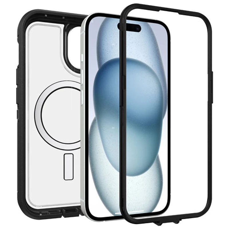 OtterBox Defender XT Fitted Hard Shell Case with Magsafe for iPhone 16E/15/14/13 - Dark Side