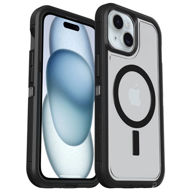OtterBox Defender XT Fitted Hard Shell Case with Magsafe for iPhone 16E/15/14/13 - Dark Side
