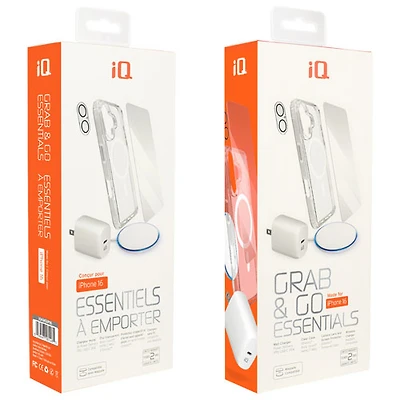 IQ Grab & Go Essentials Kit for iPhone 16 (IQKMSIP16)