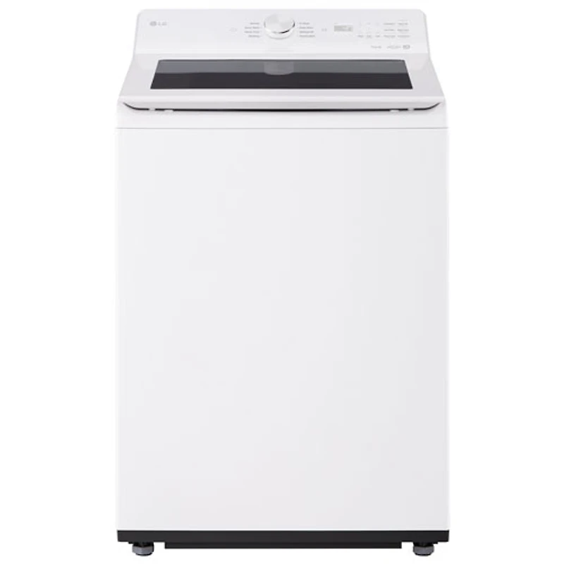 LG 5.6 Cu. Ft. High Efficiency Top Load Agitator Washer (WT8205CW) - Alpine White