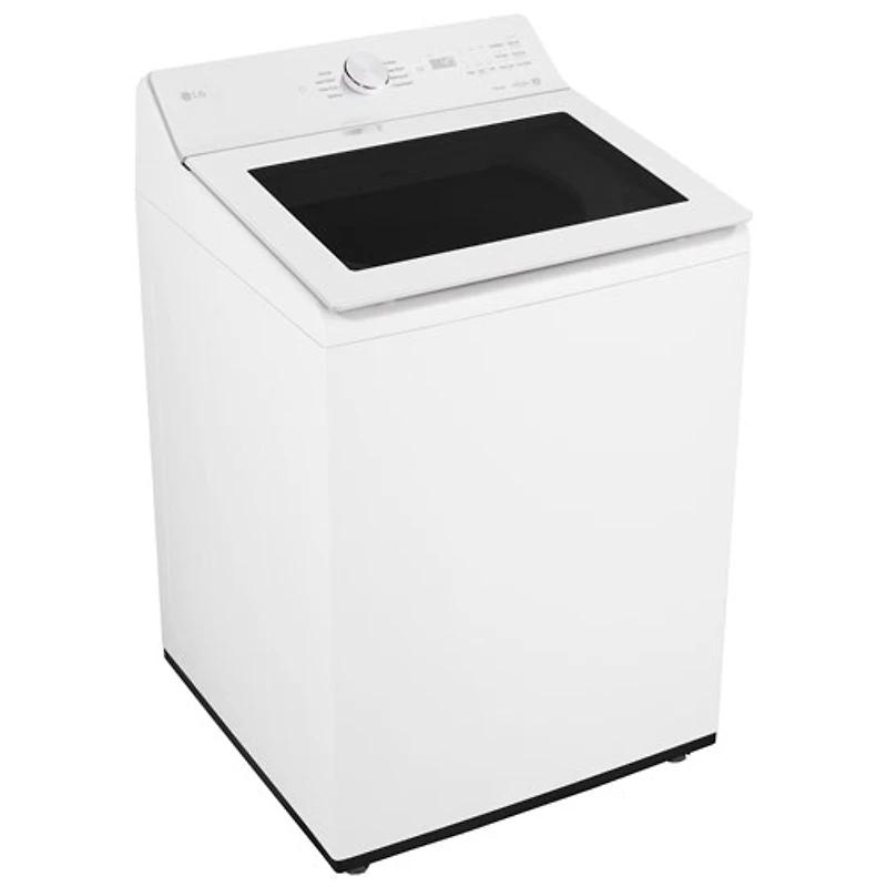 LG 5.6 Cu. Ft. High Efficiency Top Load Agitator Washer (WT8205CW) - Alpine White