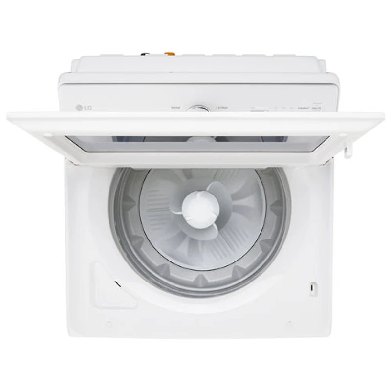 LG 5.6 Cu. Ft. High Efficiency Top Load Agitator Washer (WT8205CW) - Alpine White