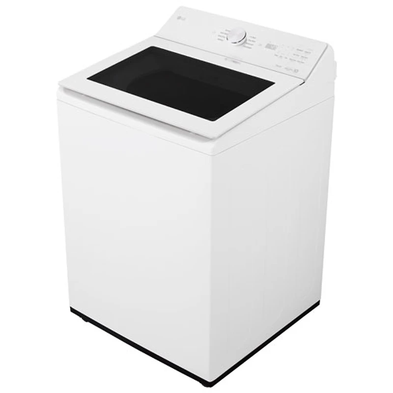 LG 5.6 Cu. Ft. High Efficiency Top Load Agitator Washer (WT8205CW) - Alpine White