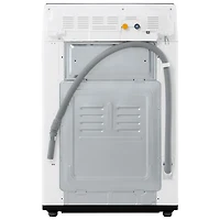LG 5.6 Cu. Ft. High Efficiency Top Load Agitator Washer (WT8205CW) - Alpine White