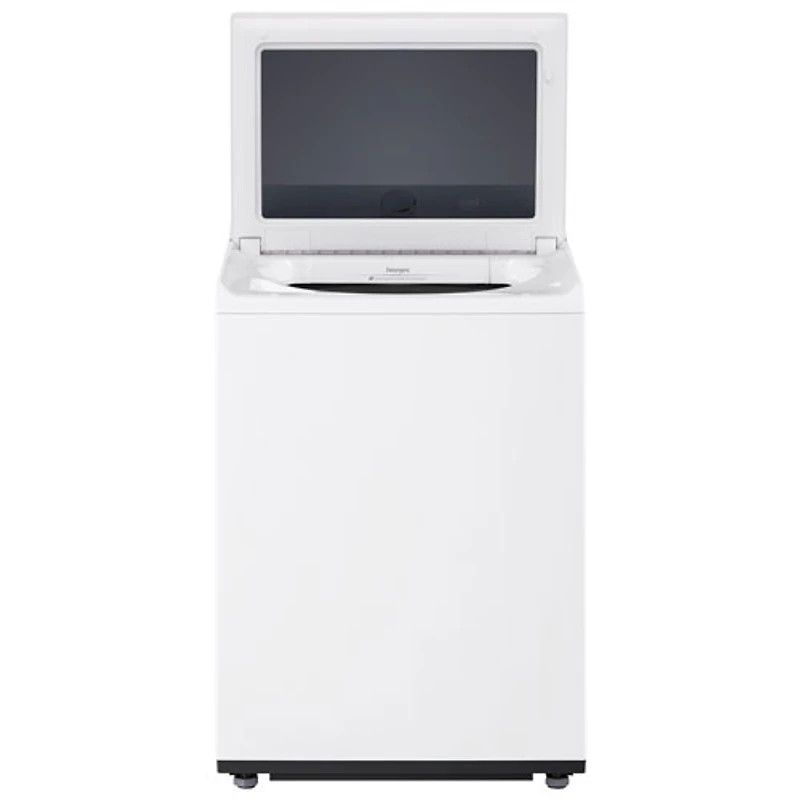 LG 5.6 Cu. Ft. High Efficiency Top Load Agitator Washer (WT8205CW) - Alpine White